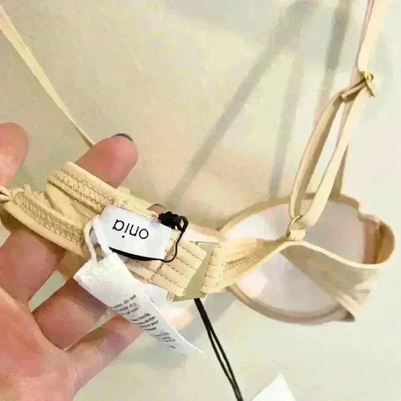 NWT onia Pale Pink Dalia Bikini SET Top & Chiara Bikini Bottom - Picture 16 of 16